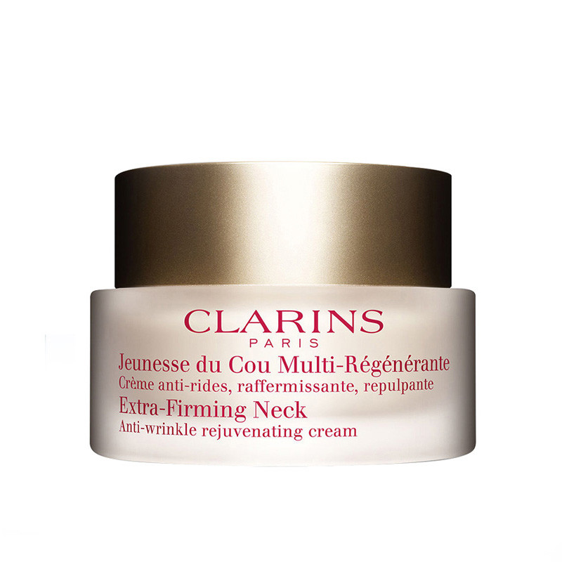 CLARINS/娇韵诗 美体身体护理面部紧致塑颜孕妇妊娠孕身纹 新生紧肤颈霜 50ML  每天使用，能让脆弱的颈部肌肤更加细嫩平滑、优雅，女性魅力也随之加分。JPY带授权招加盟代理