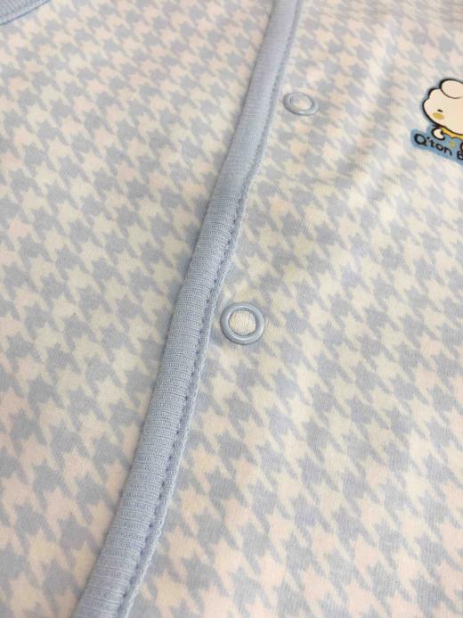 棉果果春秋季有机棉纱内衣上装马夹双层汗布里子M101171220044 商品图4