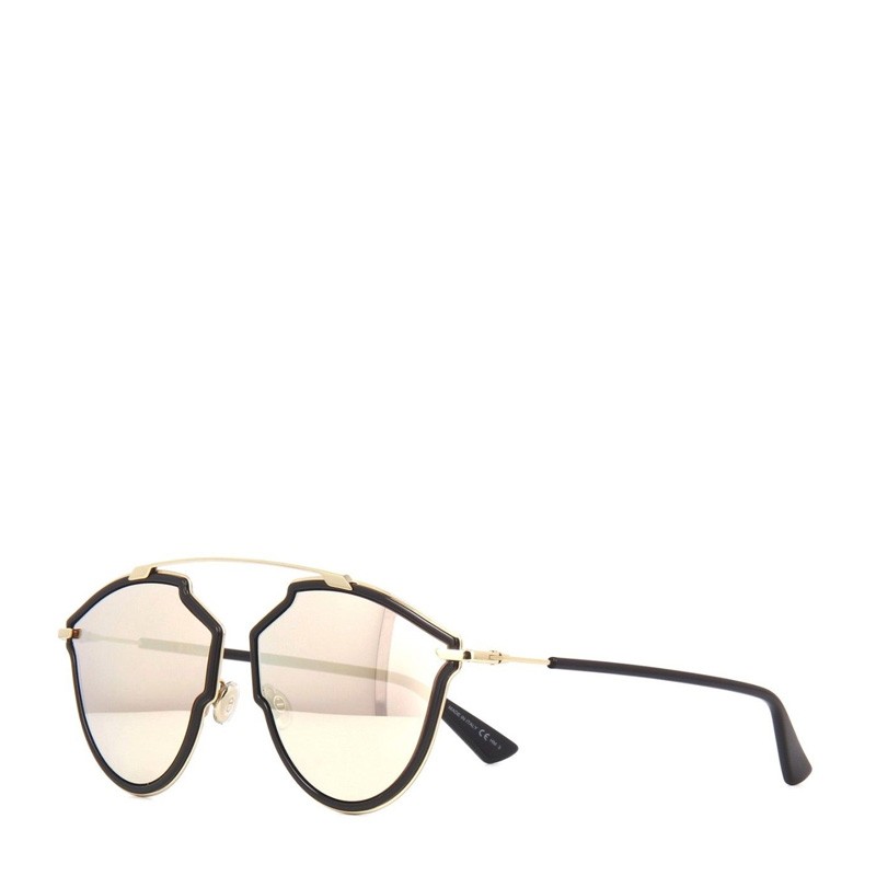 DIOR/迪奥 女款黑色镜框金色镜片太阳镜 2M2-BLACK-GOLD-58-17-145-LNOR-SQ-3     主要经营女装、男装、首饰、香水、化妆品,童装等消费品。JPY带授权招加盟代理