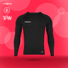 小李子:专柜正品FUNRYO蜂锐FUN系列运动长袖紧身衣长裤青少年