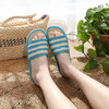【买麻鞋，雅路人】防脚臭，雅路人新款居家拖鞋休闲时尚女士亚麻拖鞋室内地暖拖鞋手工拖鞋YT002 商品缩略图3