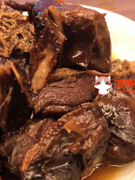 福气酱鸭儿.4斤左右净重＃老板祖孙三代做酱鸭，养足三年的成年鸭养到7斤后宰杀，酱晒成4斤左右净重 商品图6