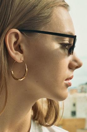 北京仓｜MARIA BLACK-TOVE-耳环 金色（单支）［丹麦设计师］