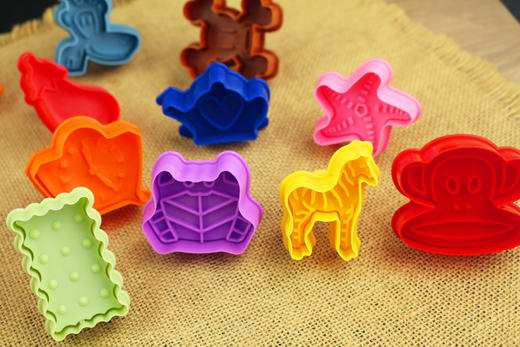 弹簧切模4件套 树叶 翻糖饼干切模 商品图2