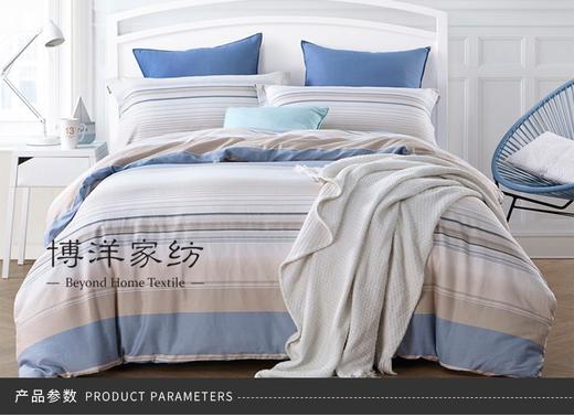 博洋家纺 床品四件套-北洋织梦    1.5m尺寸：床单250*230cm  被套200*230cm  枕套*2（48*74+4cm）  1.8m尺寸：床单270*240cm  被套220*240cm 商品图4