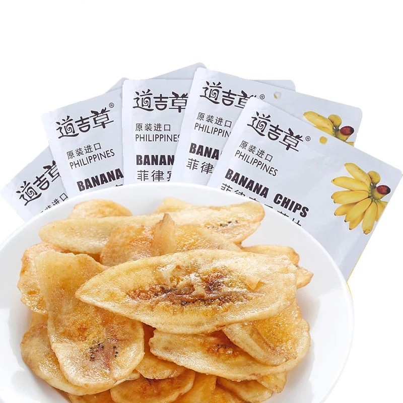 道吉草 菲律宾香蕉片 原味 60G 5袋装       菲律宾 道吉草香蕉片-原味 60g 5包JPY带授权招加盟代理
