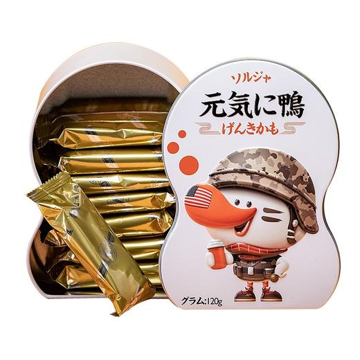 元气鸭 夹心威化薄形卷 120g     商品图0