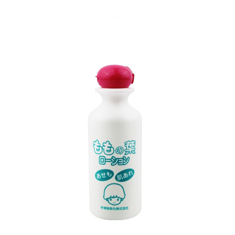 宇津 桃叶精华桃子水婴幼儿液体爽身粉 200ML JPY带授权招加盟代理