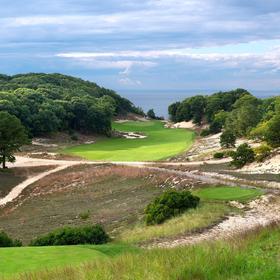 美国修士头高尔夫乡村俱乐部 Friar's Head | 世界百佳| 美国高尔夫球场 USA