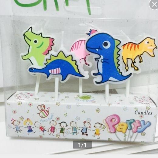 卡通蜡烛 不单卖 请备注款式哦 love 小猪 恐龙 气球 不备注我们默认发气球蜡烛哈 商品图3