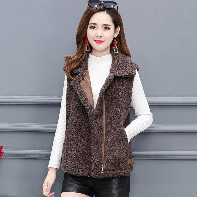 WE 19D17   2019皮毛一体绒马甲 商品图1