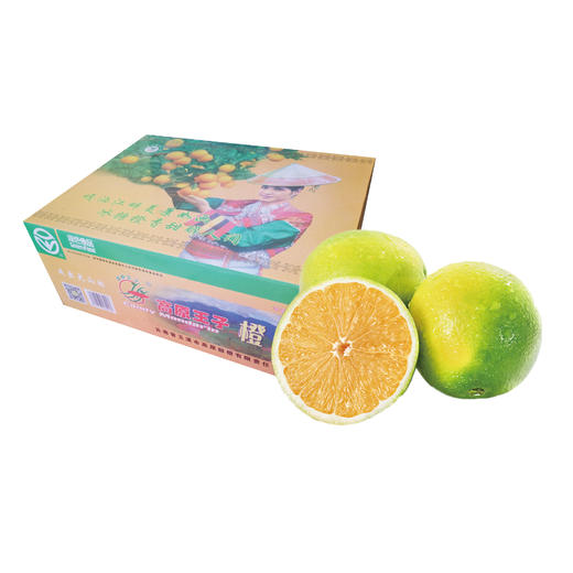 【包邮】高原王子橙一级4号果 化渣率高/清甜少籽 商品图0