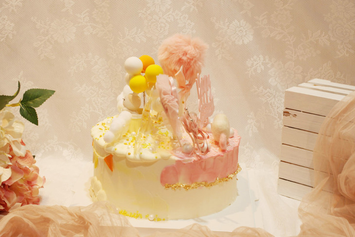 场景主题蛋糕系列双面款式双胞胎卡通创意可定制如图款式新鲜水果动物