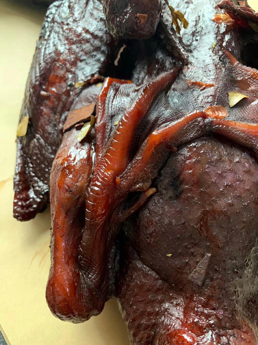 福气酱鸭儿.4斤左右净重＃老板祖孙三代做酱鸭，养足三年的成年鸭养到7斤后宰杀，酱晒成4斤左右净重 商品图2