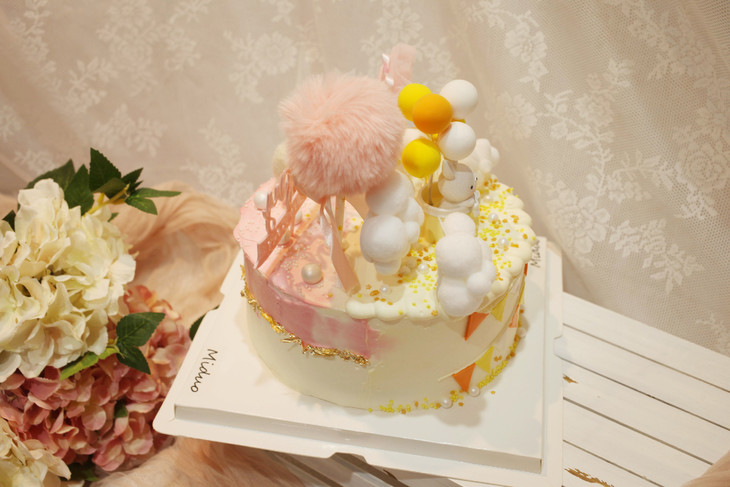 场景主题蛋糕系列双面款式双胞胎卡通创意可定制如图款式新鲜水果动物