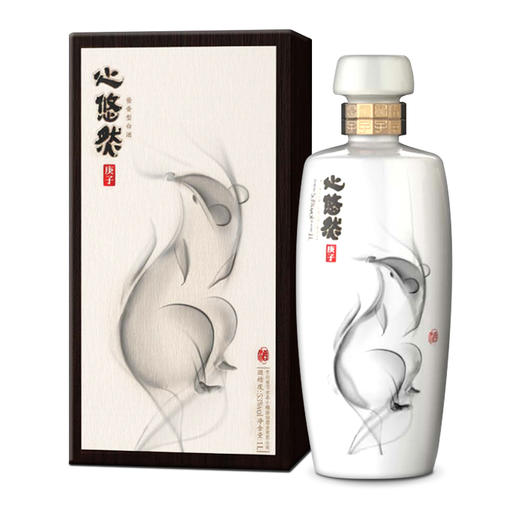 心悠然（灵鼠）鼠年生肖酒 酱香型白酒 53度 1L 礼盒装 商品图0