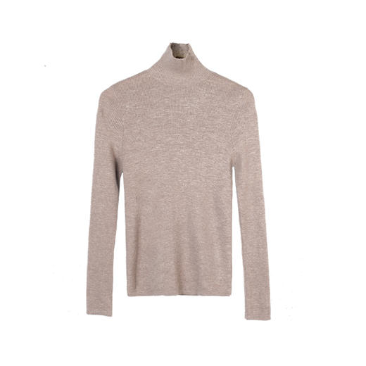 322经典款女士精纺纯山羊绒细羊绒套头衫 商品图3