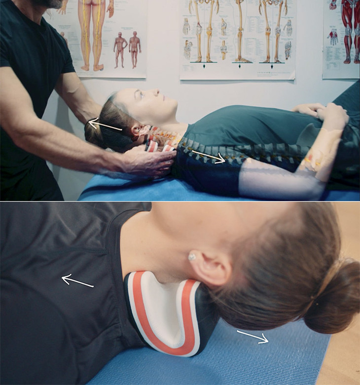 necksaviourmini颈椎拉伸按摩器牵引器缓解颈椎痛