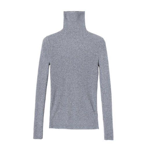 322设计款女士纯山羊绒双翻高领套头衫 商品图3