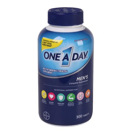 【北京保税区】拜耳one a day男士复合维生素300粒男oad男友粒