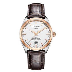 天梭Tissot PR 100系列T101.451.26.031.00天文台认证石英男表