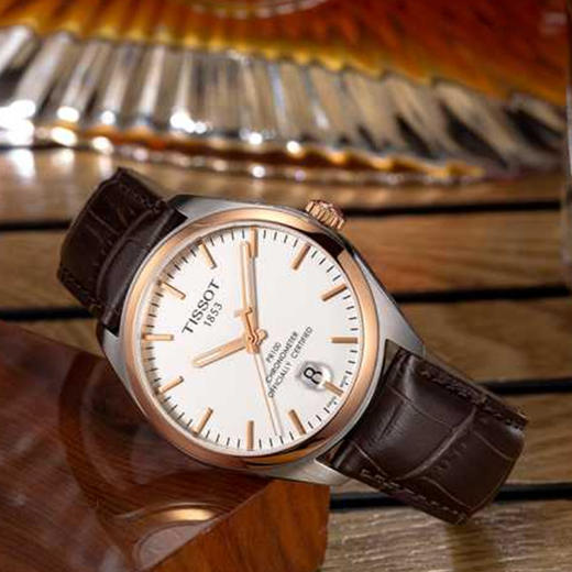 天梭Tissot PR 100系列T101.451.26.031.00天文台认证石英男表 商品图1