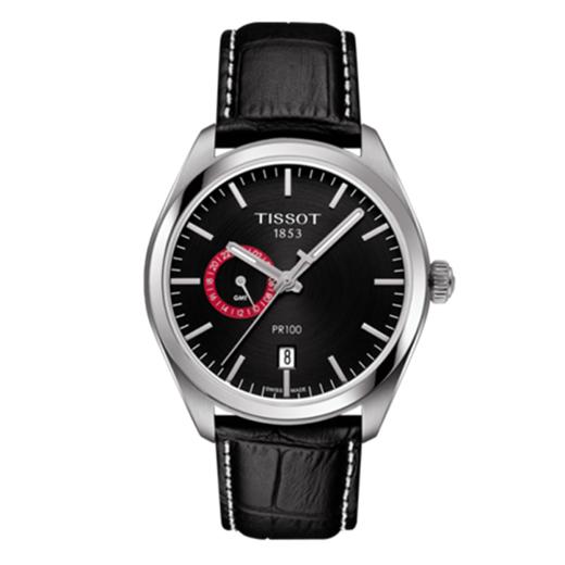 tissot 天梭pr100系列石英皮带男表t101.452.16.051.00