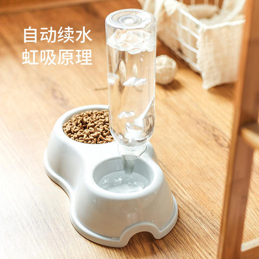 Calofun 饮水狗粮双碗  狗狗猫咪双碗  小猫用品泰迪喂食自动饮水器 商品图2