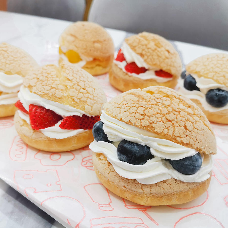 鲜奶泡芙 16个口味混搭