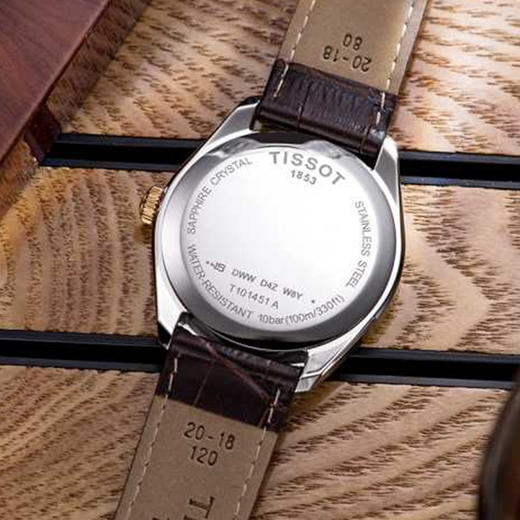 天梭Tissot PR 100系列T101.451.26.031.00天文台认证石英男表 商品图2