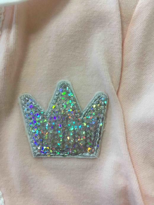 棉果果春秋季女童假两件对开连体衣连身衣哈衣连身衣哈衣M122722220144 商品图4