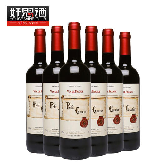 法国进口特级田 名庄出品14%干红葡萄酒6支 商品图0
