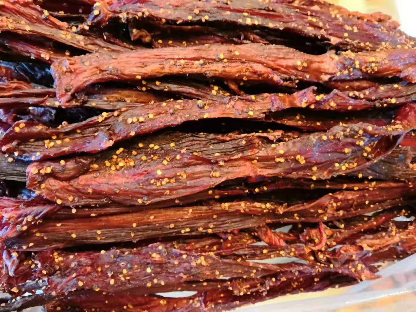 阿坝州散装耗牛肉干袋装