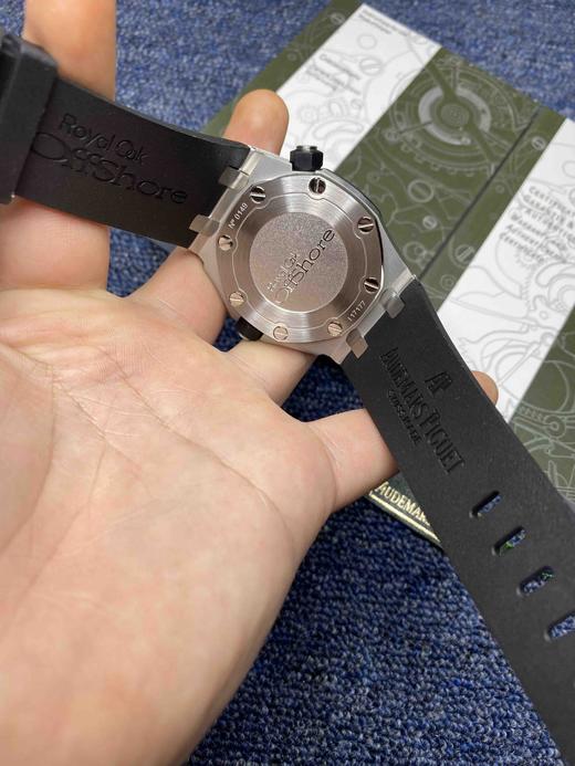 原装订制版！硬货来啦！分分钟让你中毒！世界上zui MAN的男表系列，没有之一，AP  爱彼 皇家橡树离岸型，型号15703，出自当代最伟大的钟表大师（没有之一）尊达之手！ 商品图7