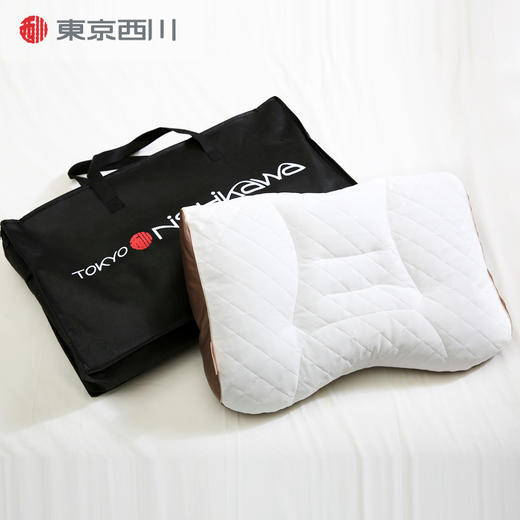 东京西川护颈枕头成人可调节软管枕芯家用水洗睡眠保健颈椎枕（国产） 商品图0