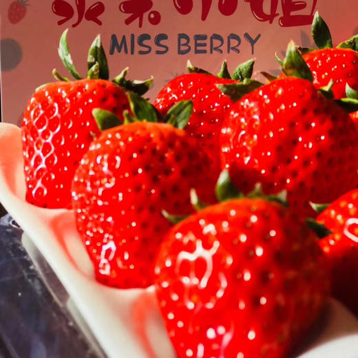 【48小时左右发货】辽宁丹东 红颜草莓🍓2.6斤装左右（约40颗左右/箱） 商品图1