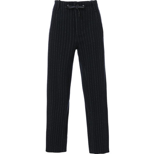 乔万尼哈伦裤女秋冬直筒英伦竖条纹长裤显瘦百搭休闲裤EN4F835 商品图4