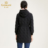 【两色可选】乔万尼时尚白鸭绒羽绒服冬季中长款连帽外套EN4T779 商品缩略图2