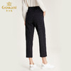 乔万尼哈伦裤女秋冬直筒英伦竖条纹长裤显瘦百搭休闲裤EN4F835 商品缩略图3