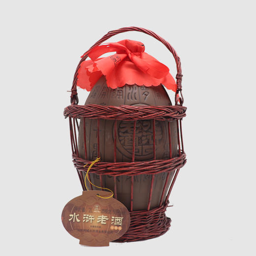 山东郓城水浒白酒水浒老酒年货礼品礼盒2l2坛装包邮