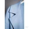 #0101 Oversized Self-belt Coat 慵懒廓形腰带大衣 雾蓝色 商品缩略图12