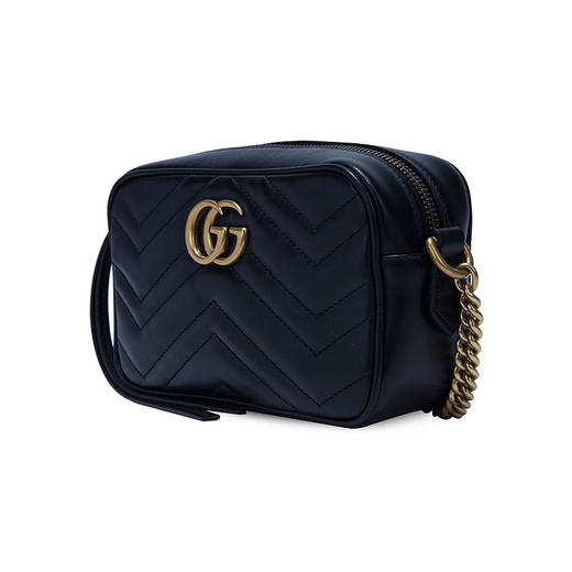 GUCCI 古驰 GUCCI女包  女士GG Marmont相机包迷你链条单肩包448065 DTD1T 商品图2