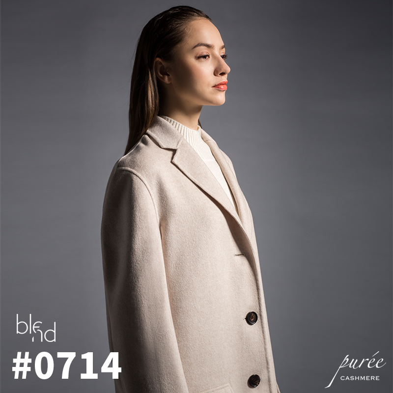 #0714 Everyday Cocoon Coat 单排扣茧型大衣 燕麦白