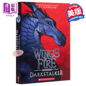 【中商原版】火焰之翼传奇1 英文原版 Wings of Fire Legends #1: Darkstalker 奇幻小说 Tui T.Sutherland