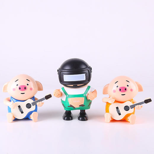吃鸡队长宝宝玩具唱歌跳舞的机器扭扭海猪猪电动音乐灯光儿童玩具亲子母婴儿童益智玩具JPY带授权招加盟代理 商品图4