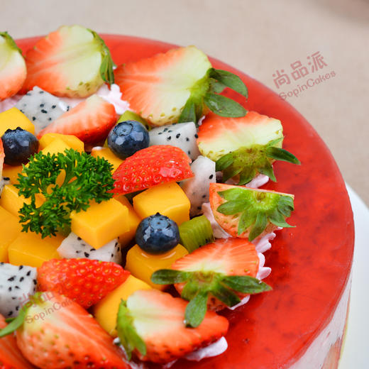 【草莓季】新鲜草莓慕斯蛋糕，香味浓郁，入口享受融化的快感【惠州】 商品图2