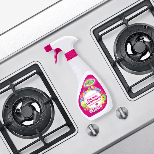 喜运亨重油污清洁剂500ml，魔镜去污膏500g，一喷一擦轻松去除厨房重油污，温和不刺激不伤手 商品图3