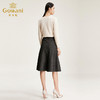 乔万尼半身裙女冬季高腰显瘦中长款伞裙时尚简约a字裙EN4D833 商品缩略图3