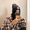 M1B NY KNITTING BAOTOU HAT 杨鸡冬季情侣针织帽帽！PJ201 商品缩略图5