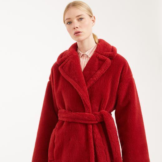 高阶精致2楼weekendmaxmara2020春夏泰迪大衣